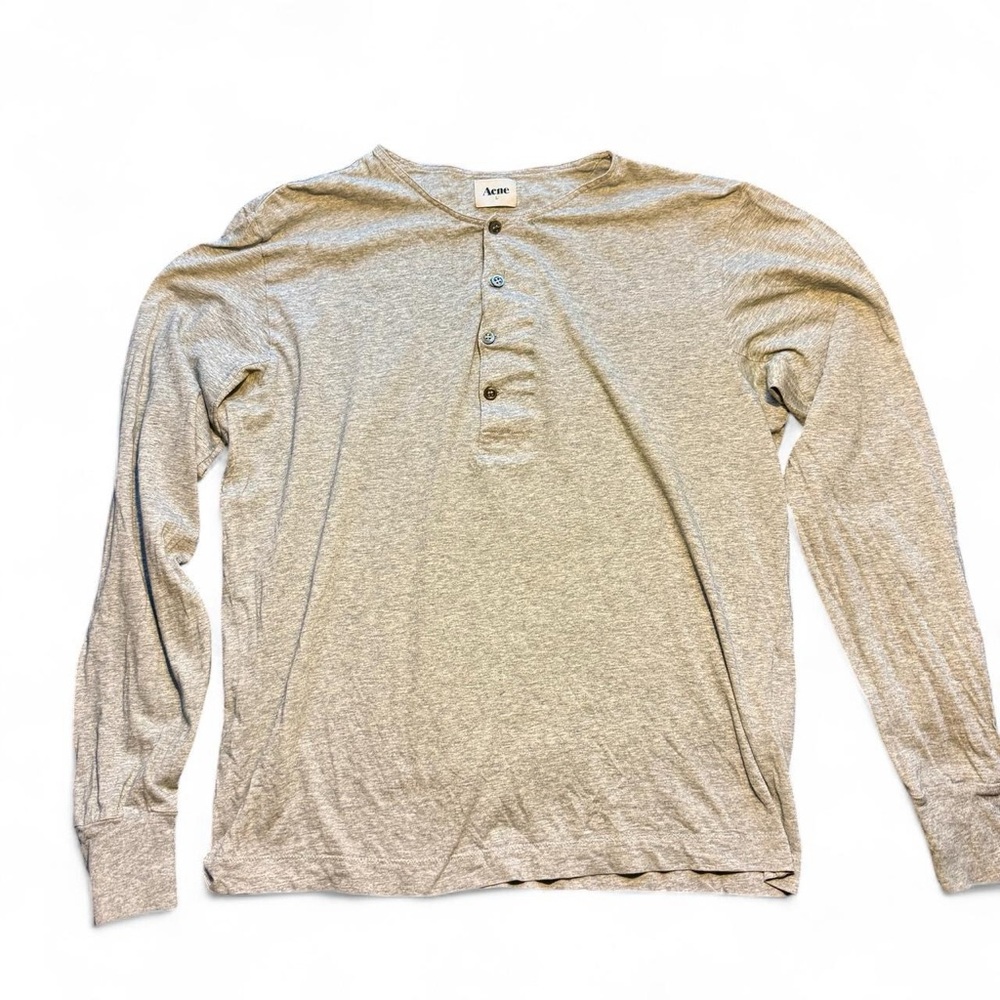 Grey ACNE long sleeve shirt